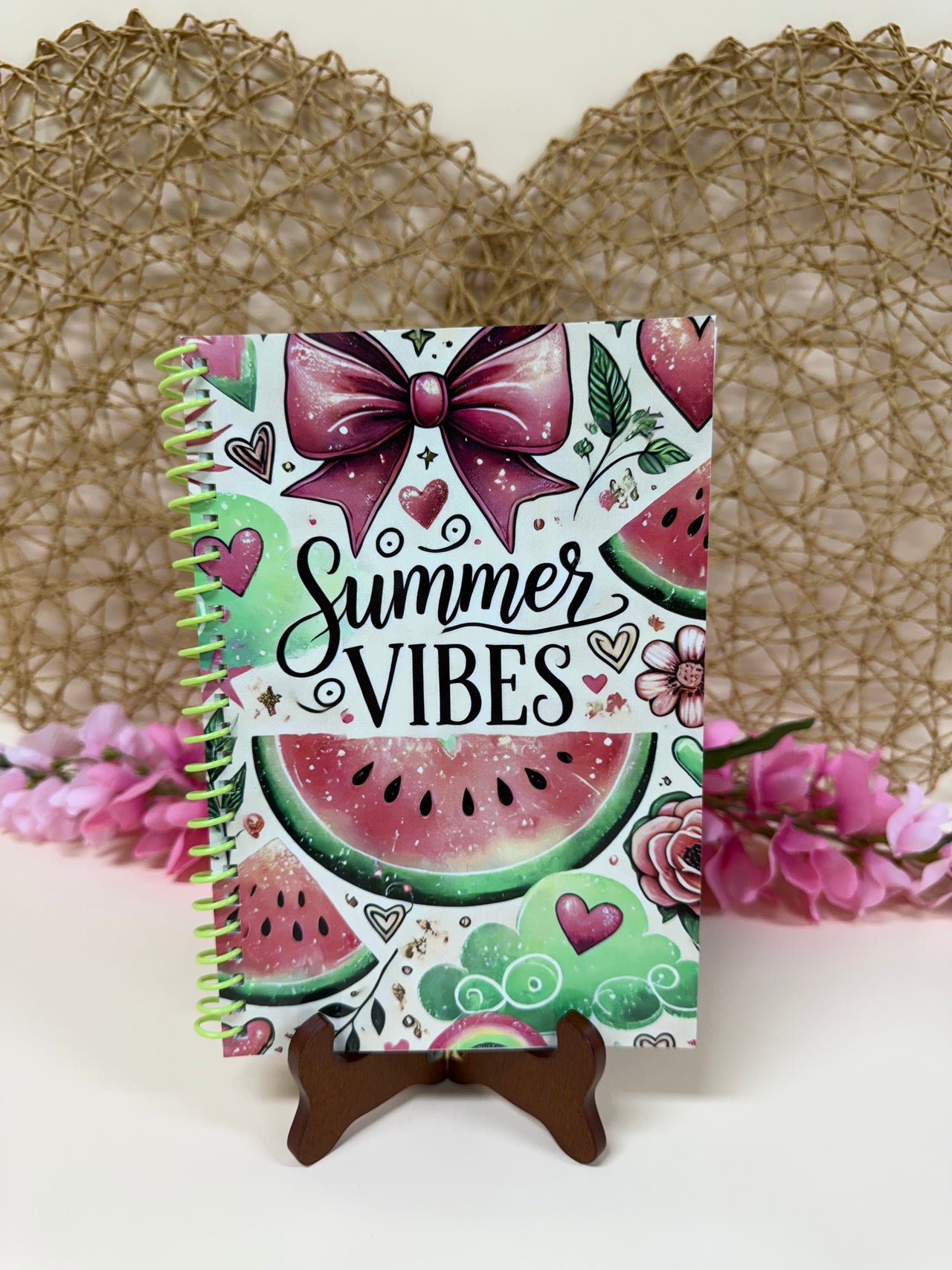 Summer vibes notebook