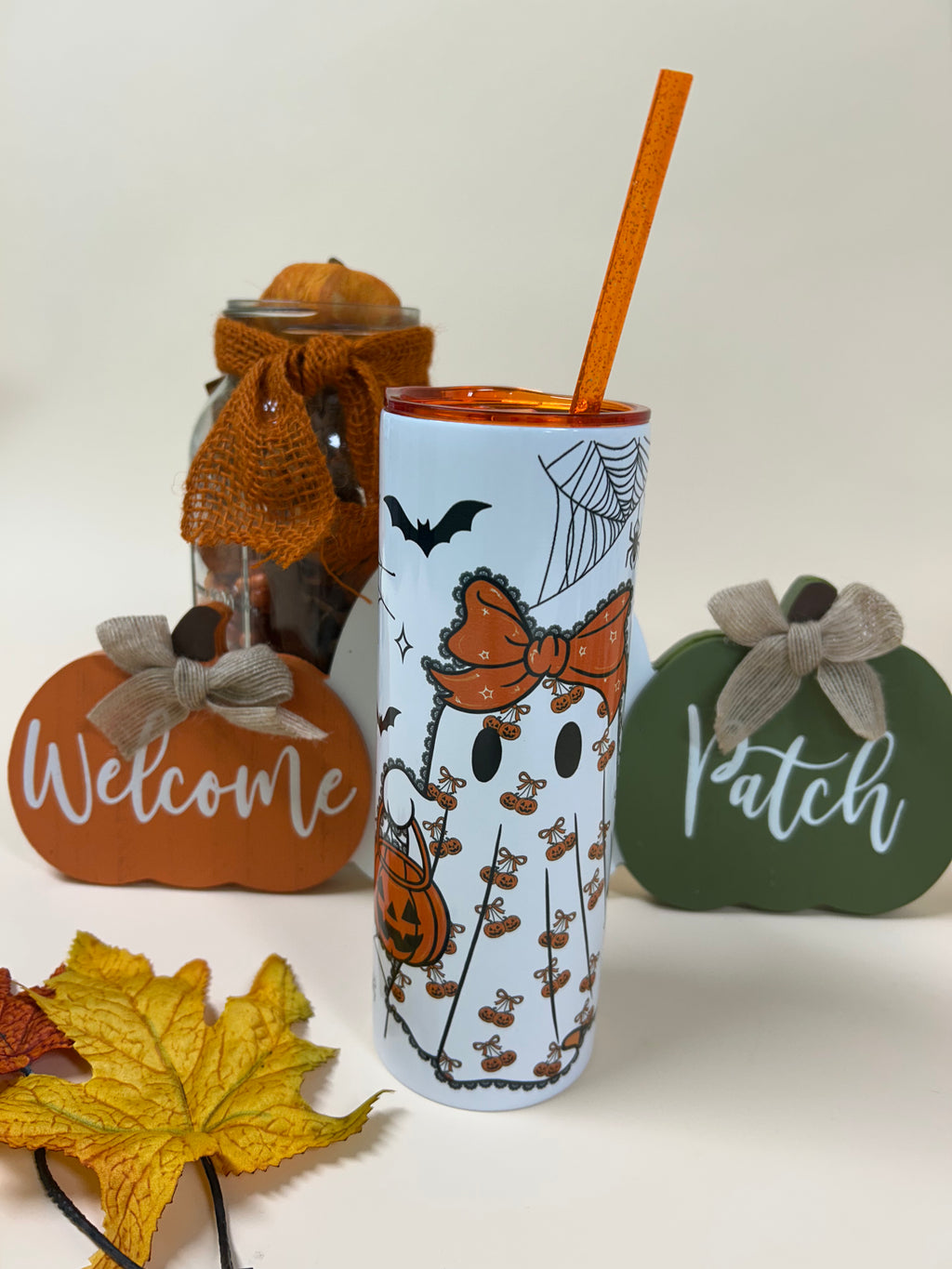 Spooky ghoul tumbler