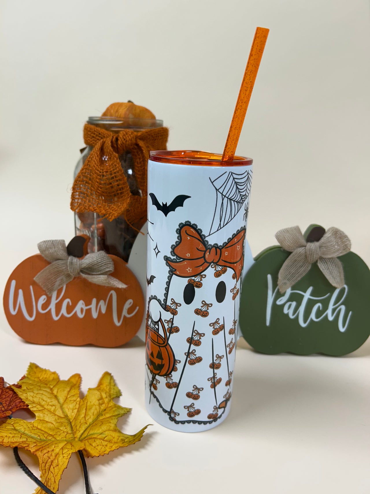 Spooky ghoul tumbler