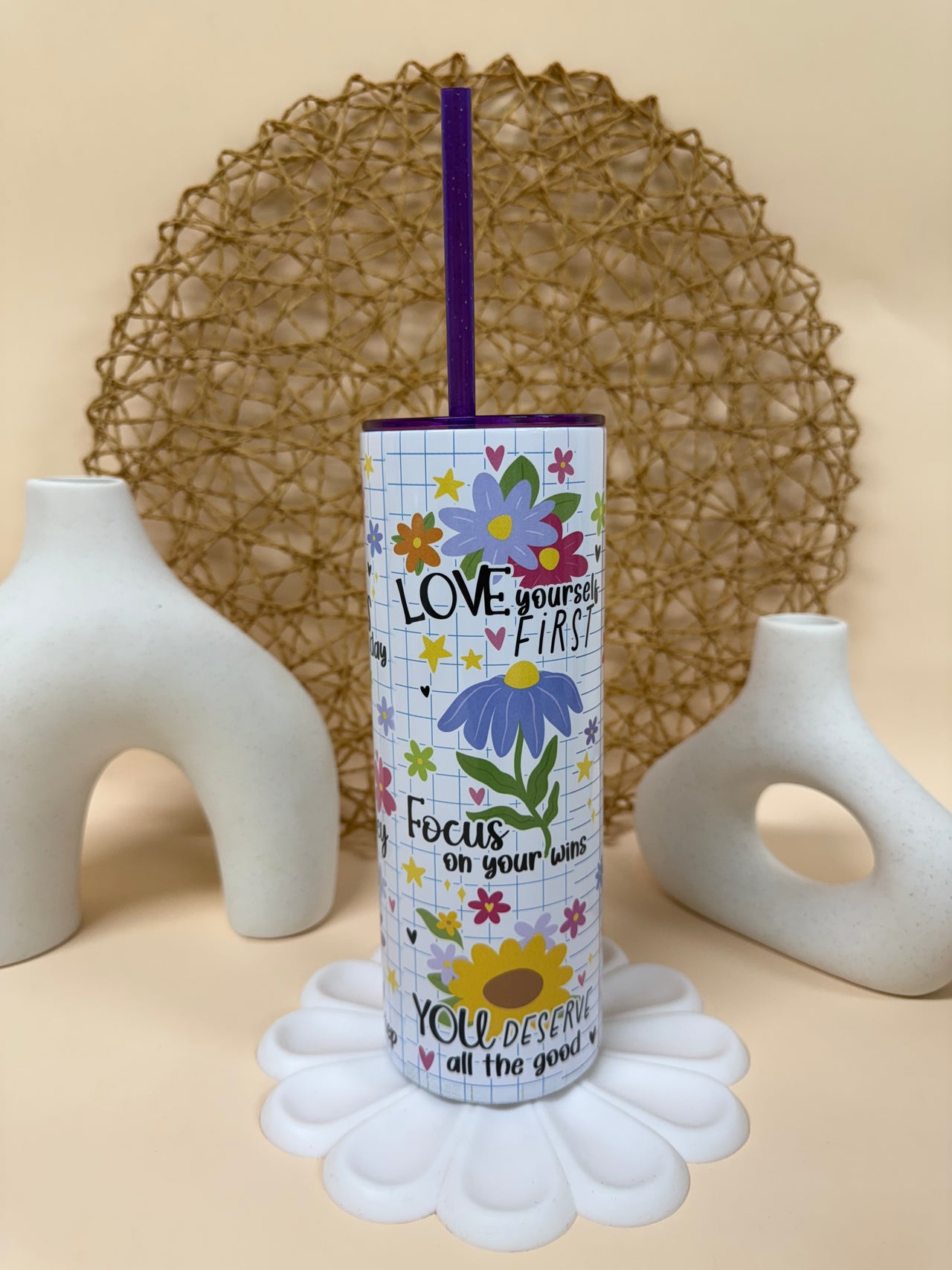 Progress over perfection Tumbler