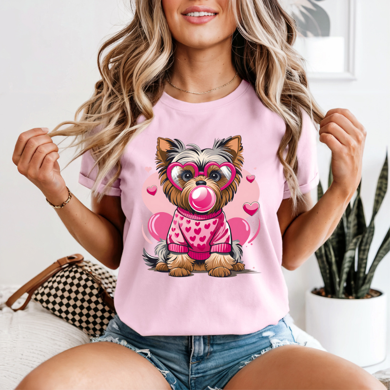 Yorkie Bubblegum Tee