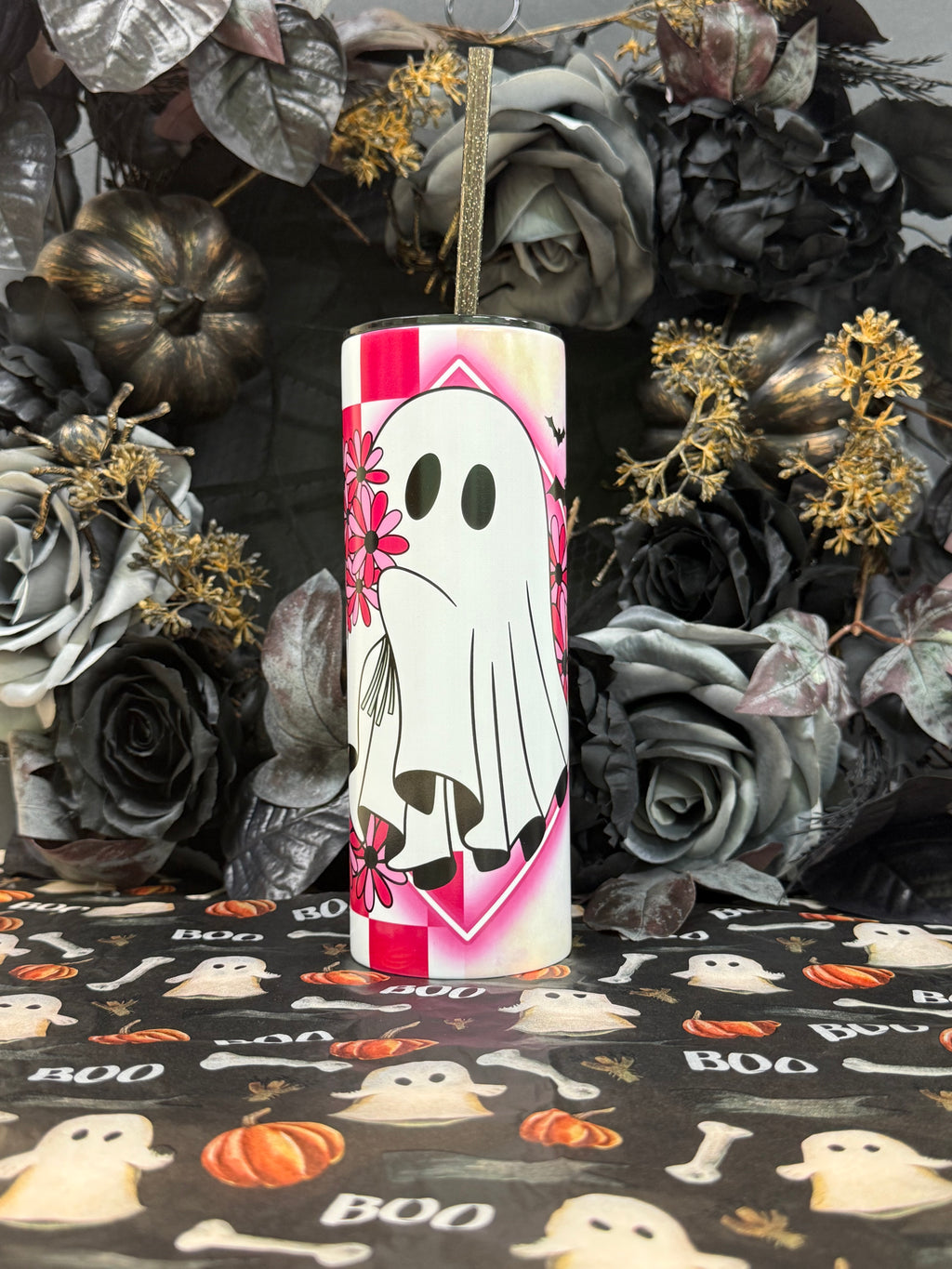 Ghost & flowers glow