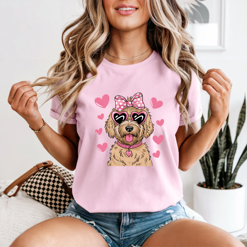 Coquette Golden Doodle Tee