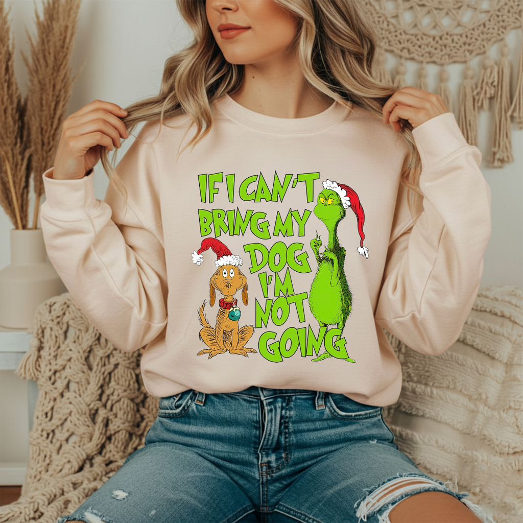 If I can't Bring my dog crewneck