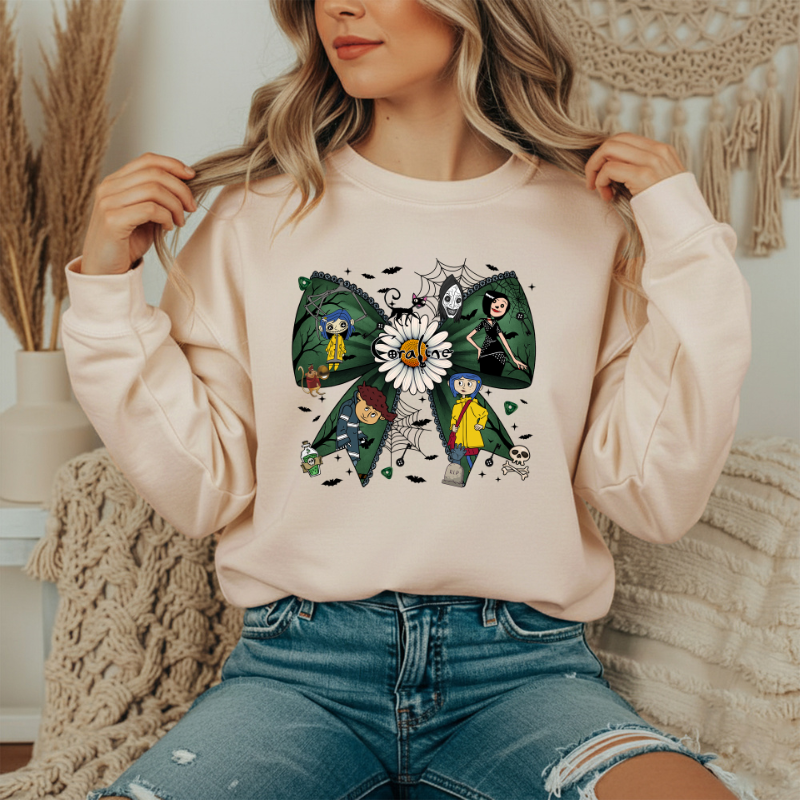 Coraline Bow Crewneck