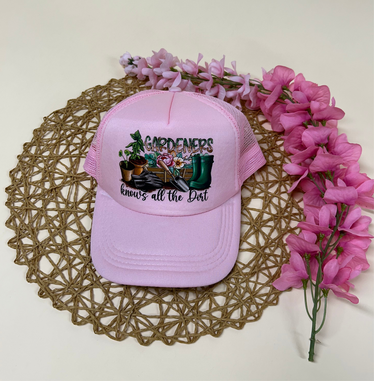 Gardeners know all the dirt trucker hat