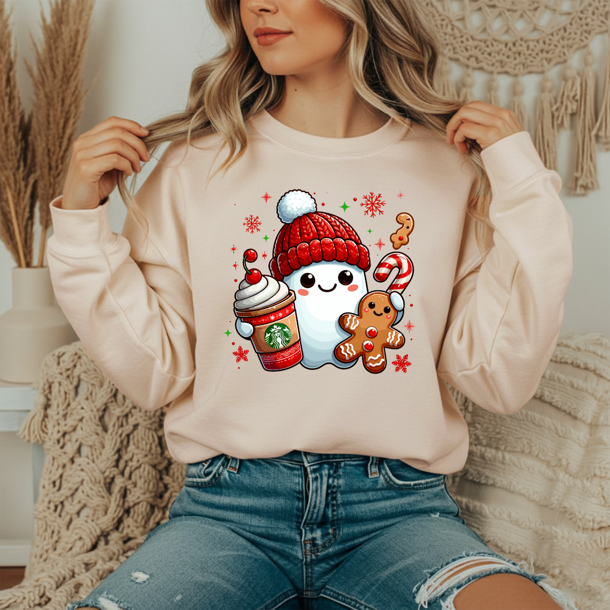 Ghoul Christmas Snacks crewneck