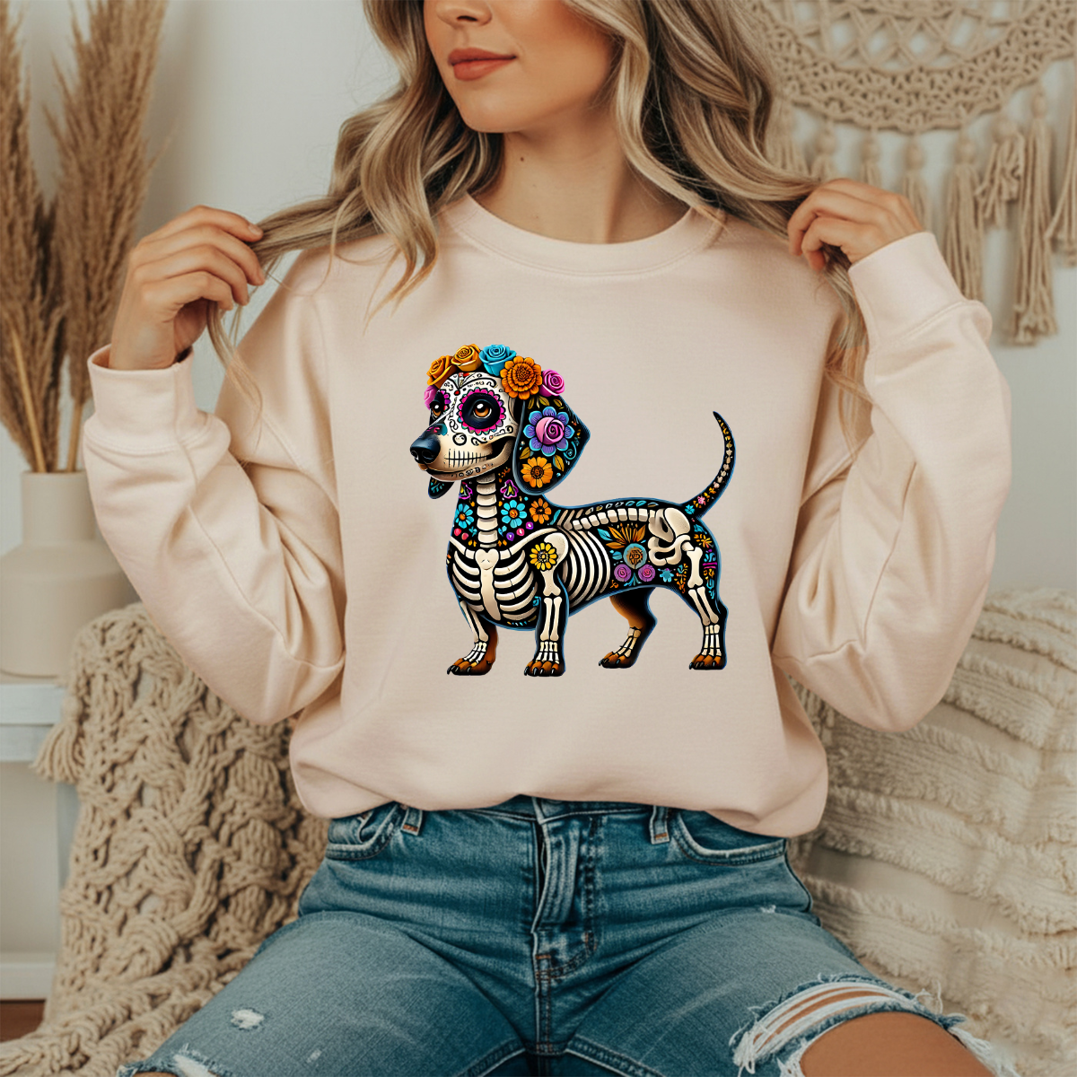 Dachshund alebrije Crewneck