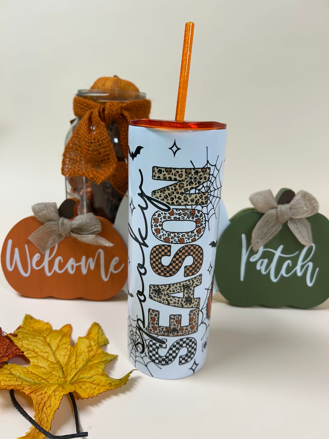 Spooky ghoul tumbler