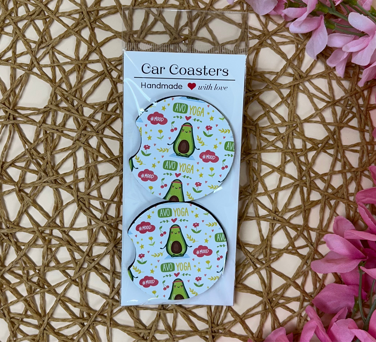 Avoyoga car coaster set