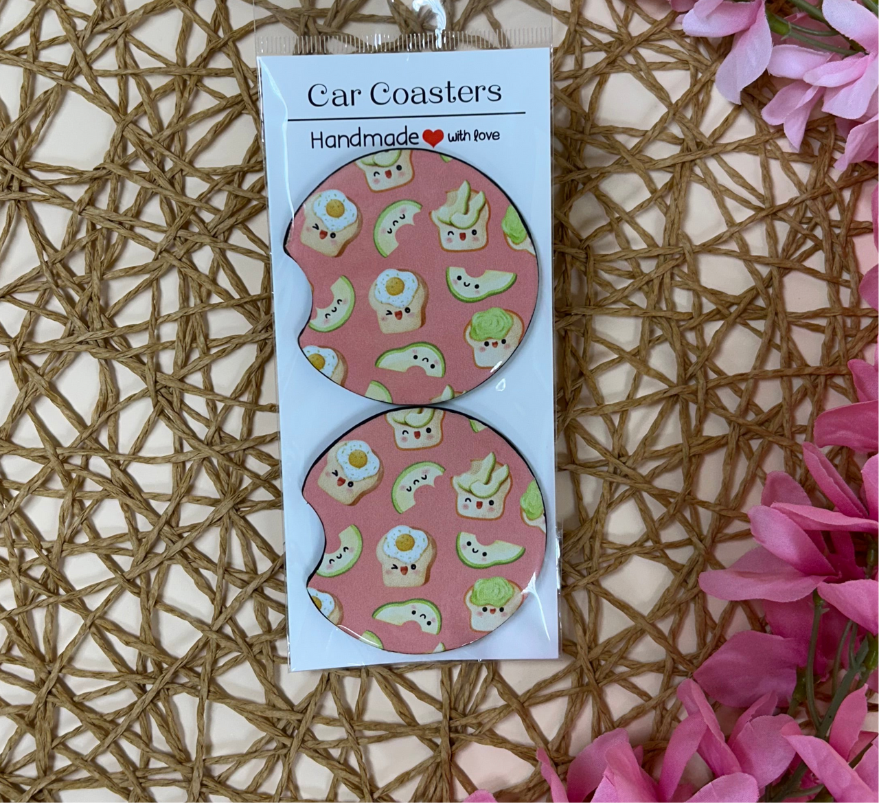 Avotoast car coaster set