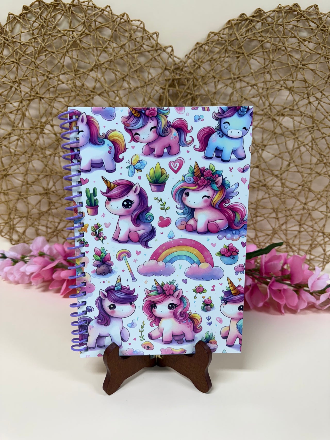 Unicorns & dreams notebook