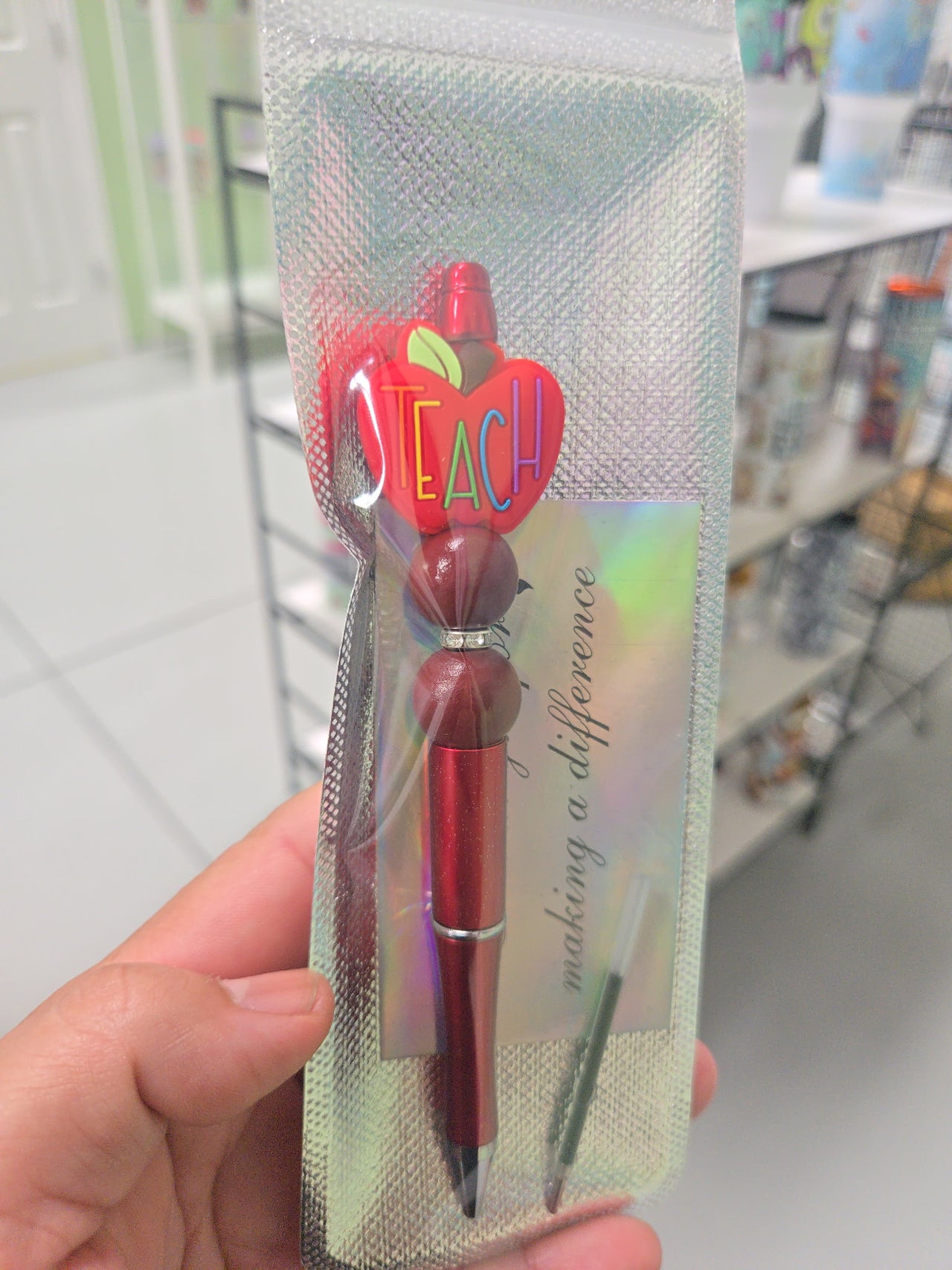 Teach apple pen red