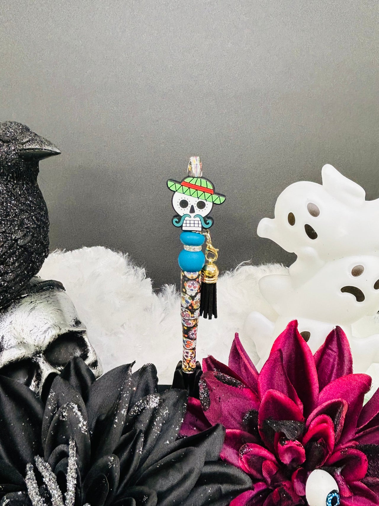 Calaverita mustache