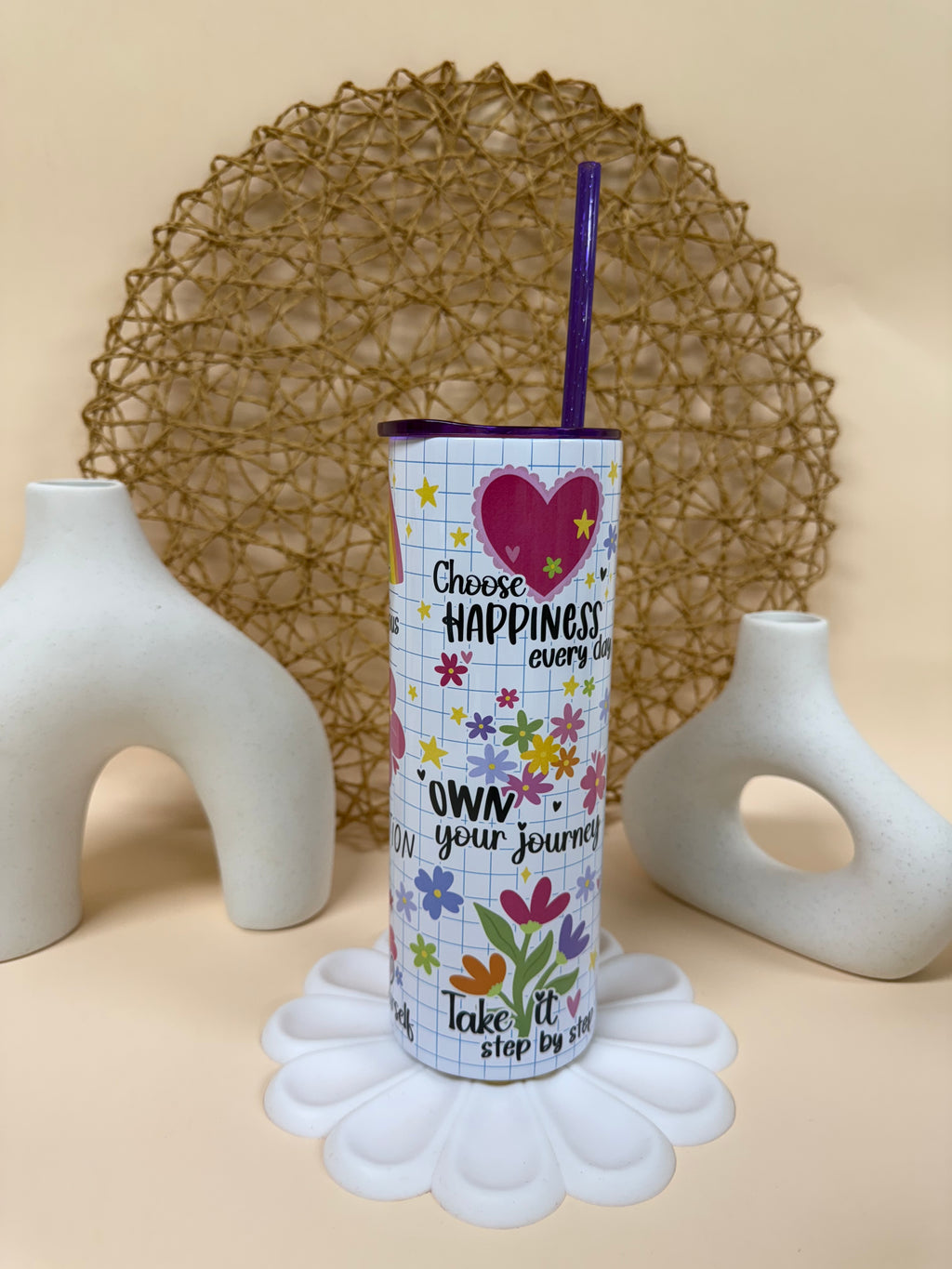 Progress over perfection Tumbler