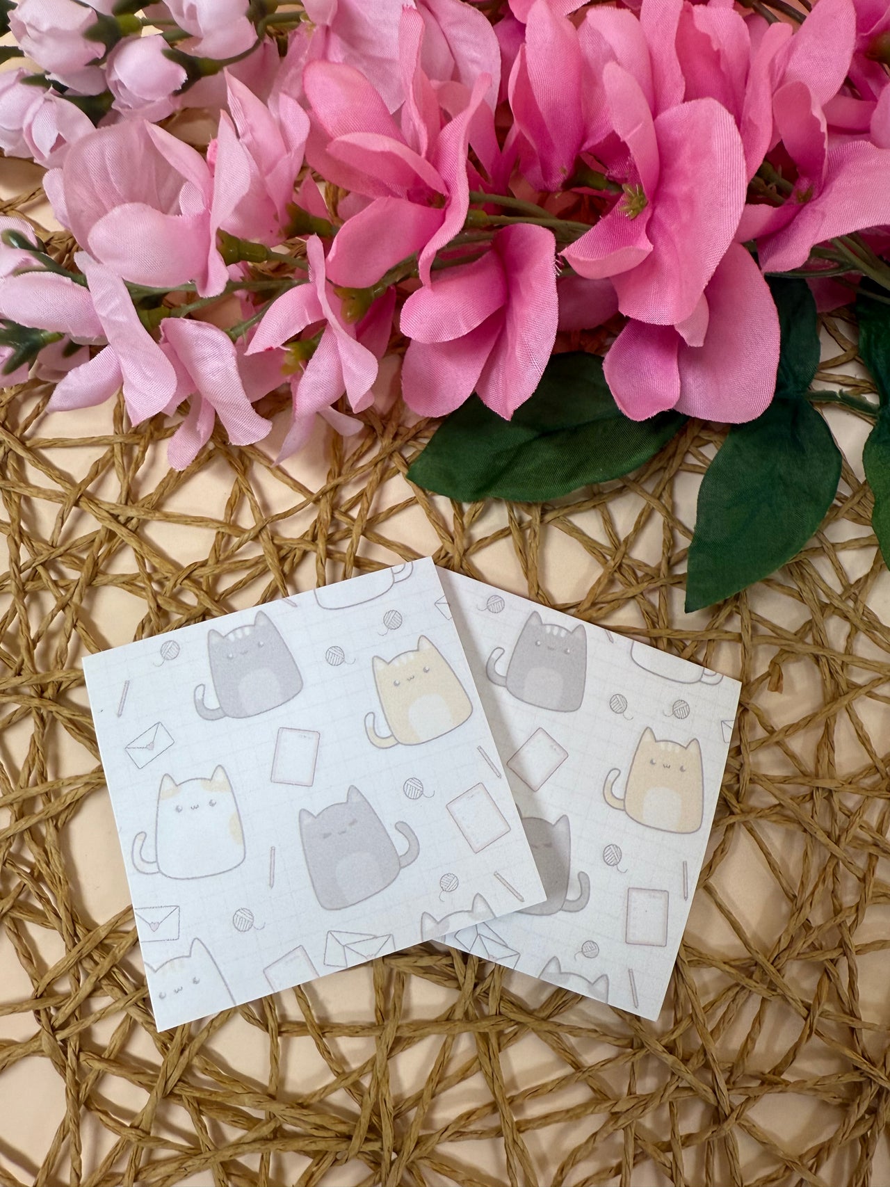 Nothin’ but cats Sticky note set