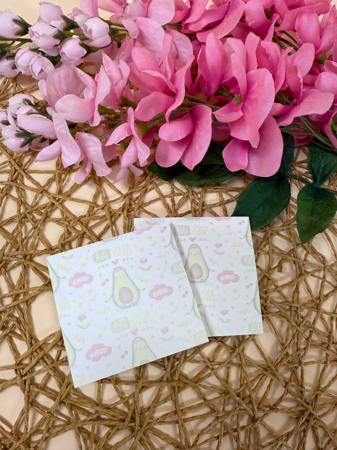 Avo Yoga sticky note set