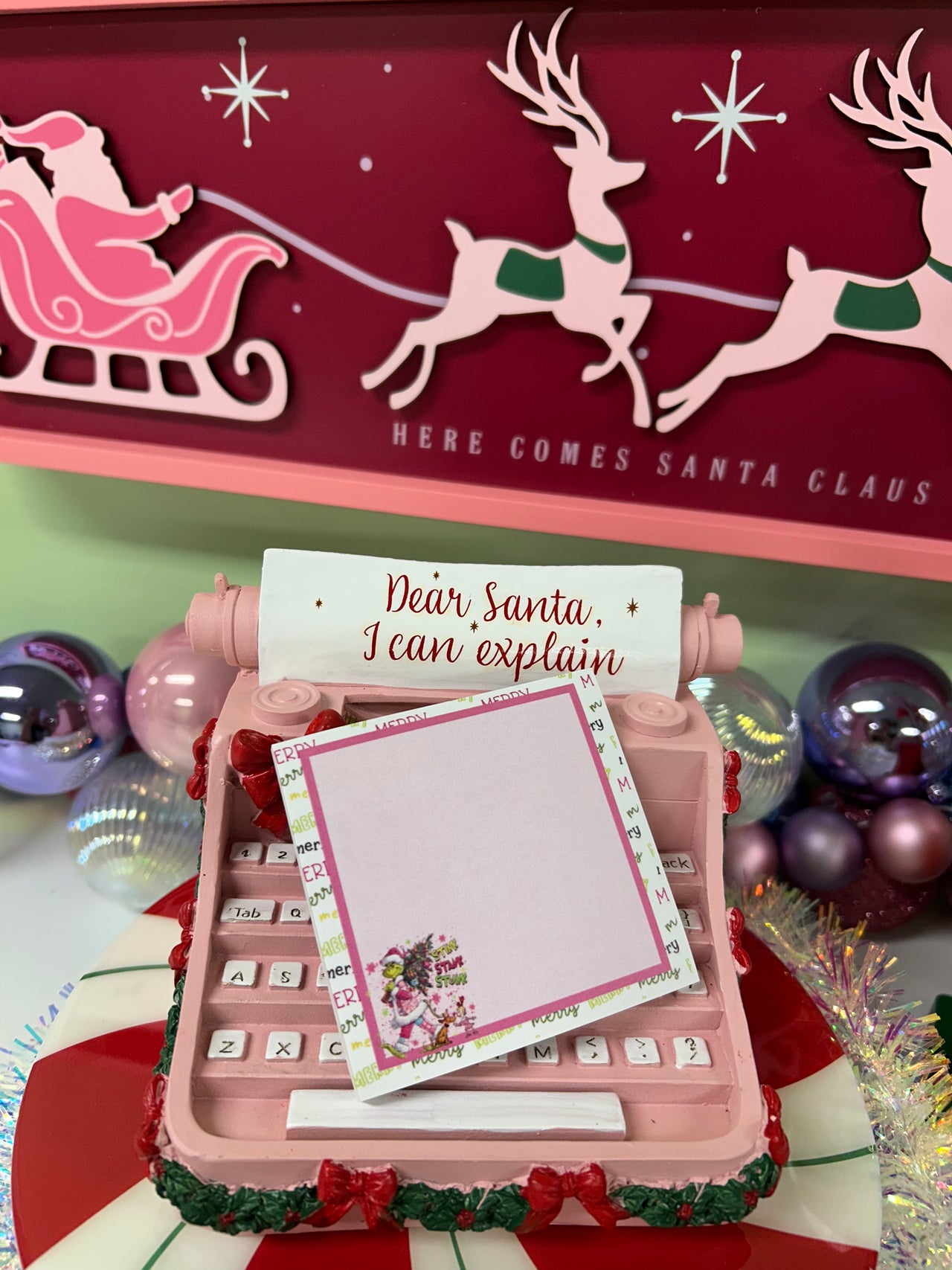 Stink stank stunk sticky note pad