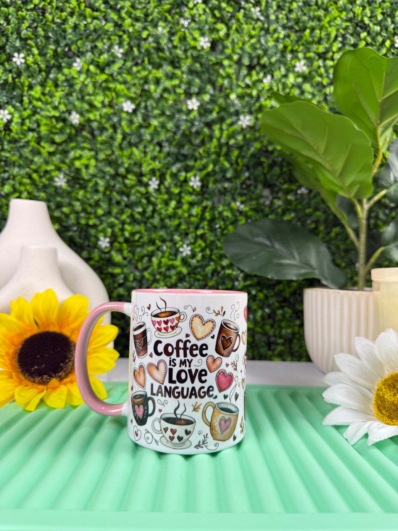 Coffee my love language mug