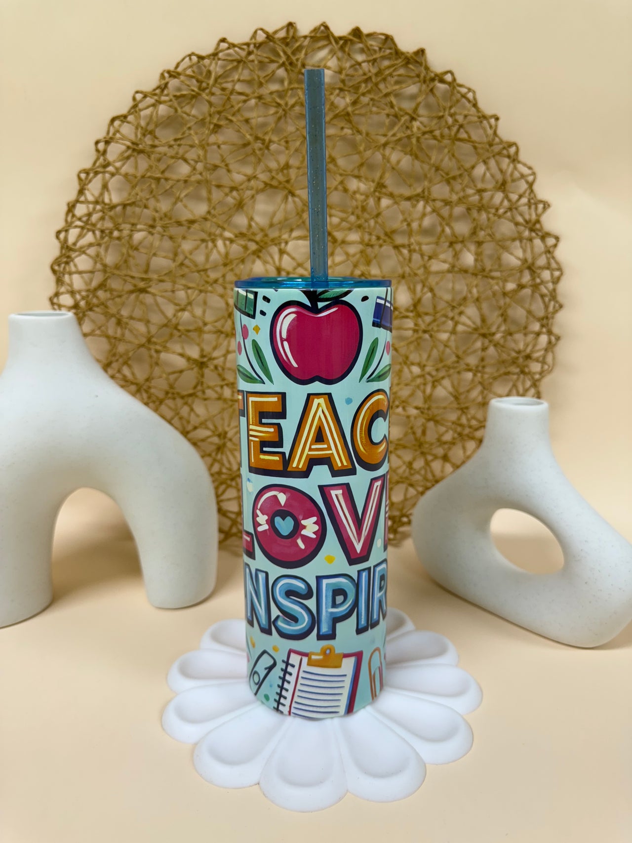 Teach Love Inspire Tumbler