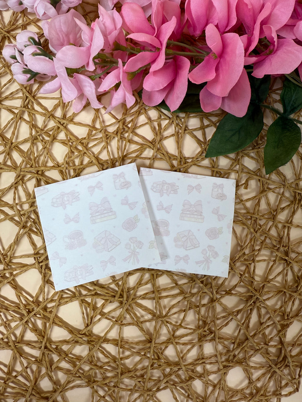 Books & coffee sticky note set