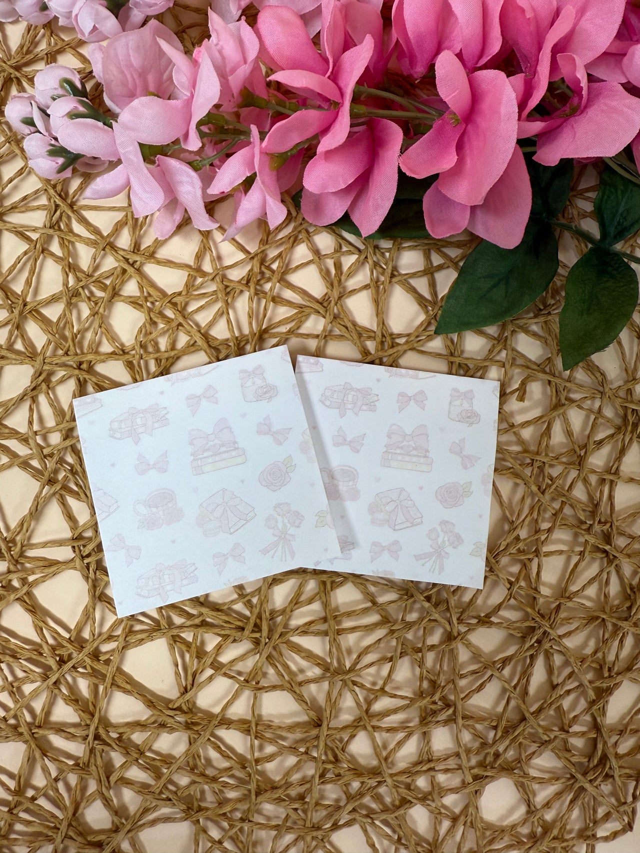 Books & coffee sticky note set