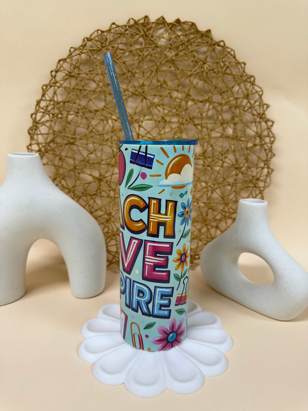 Teach Love Inspire Tumbler