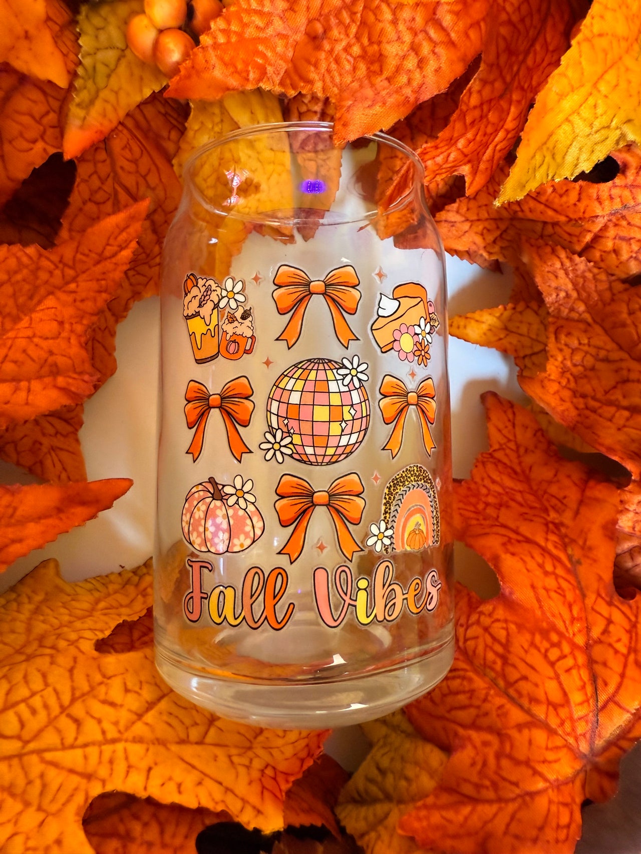Fall vibes 16oz can shape