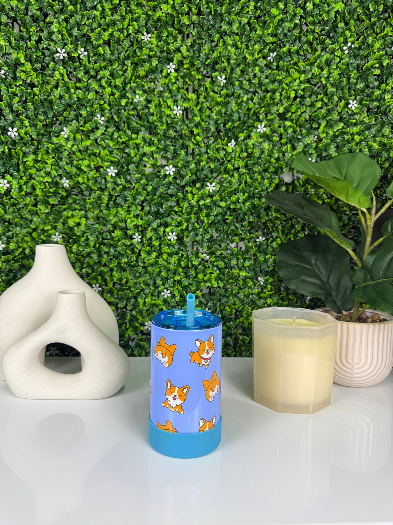 all butt corgi 12 oz tumbler