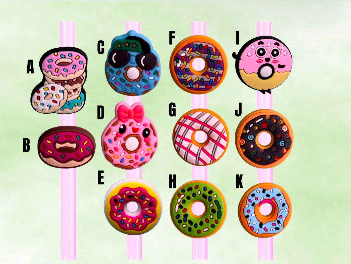 Donuts 6-8mm straw topper
