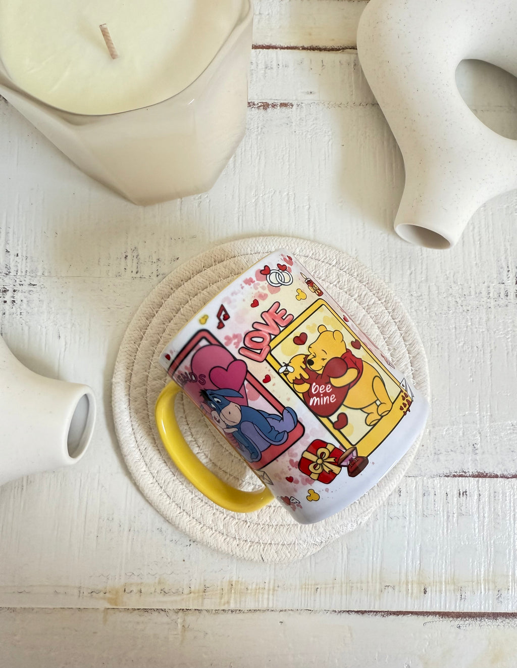Colorful Pooh mug