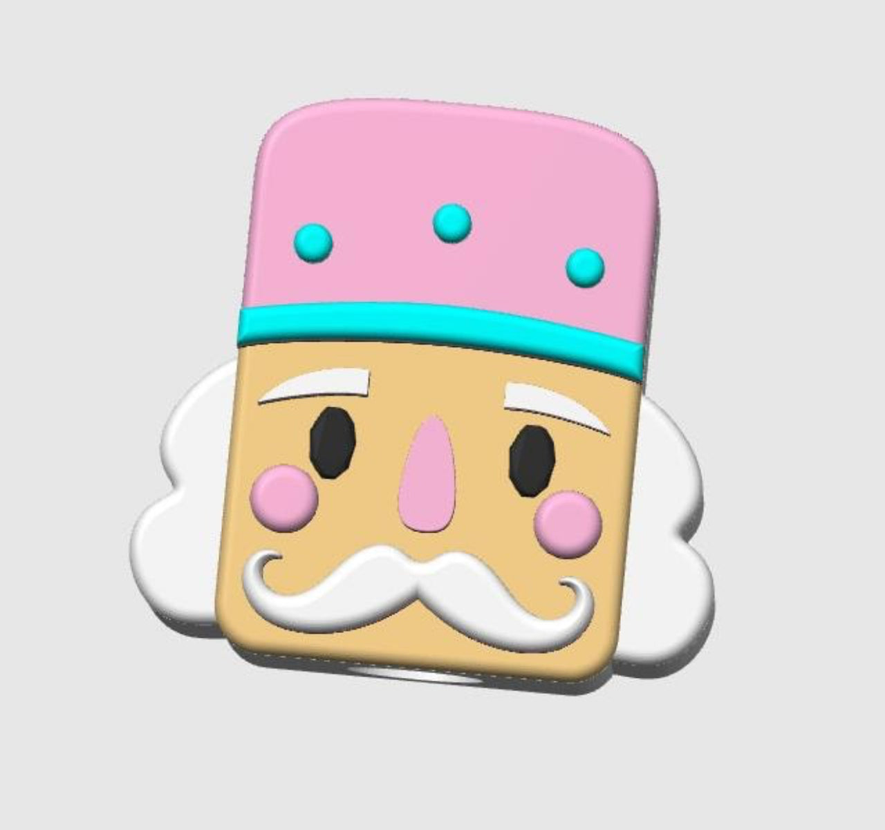 Nutcracker straw charm