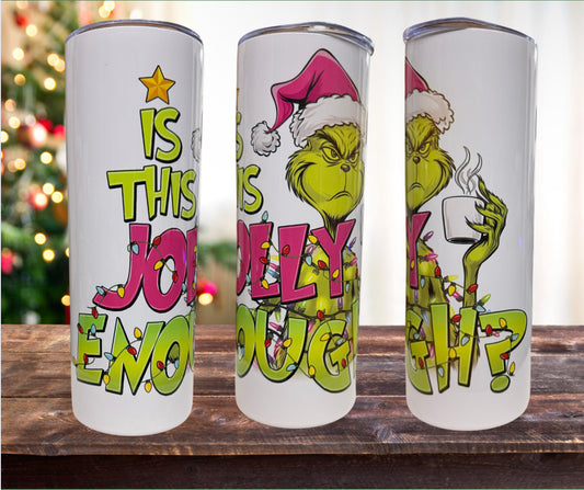 Is this jolly enough 20 os stainless steel skinny tumbler