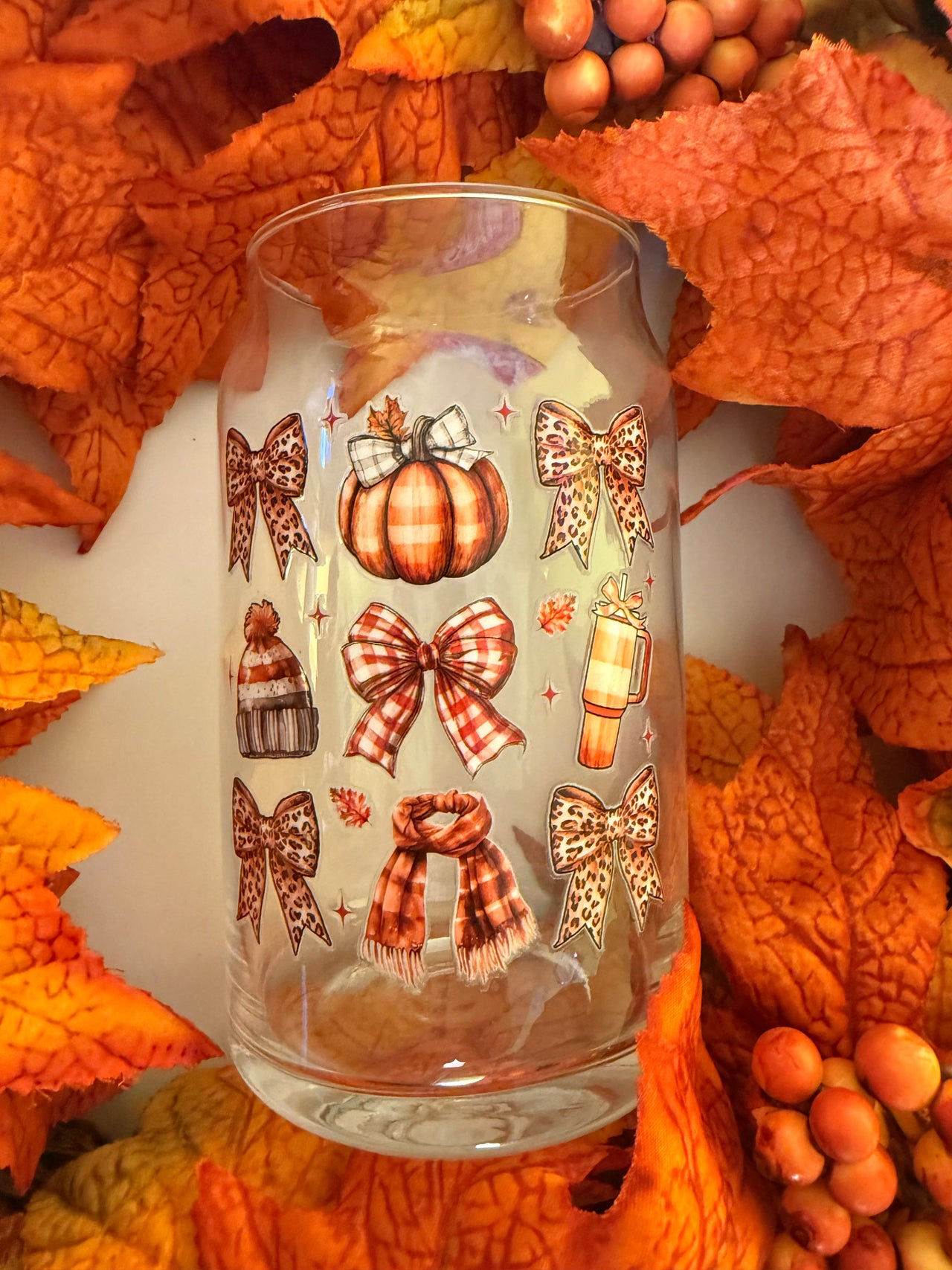 Pumpkin coquette 16oz can shape