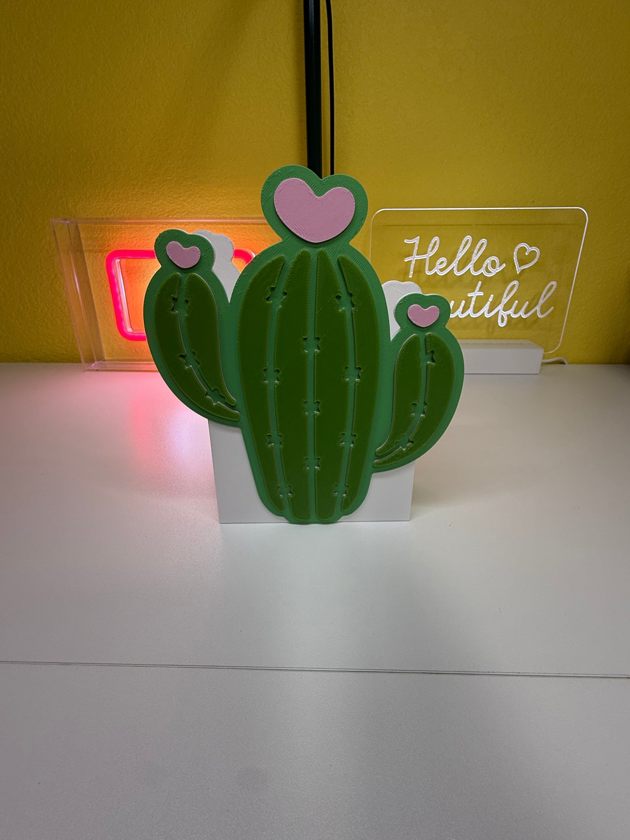 Succulent pen holder
