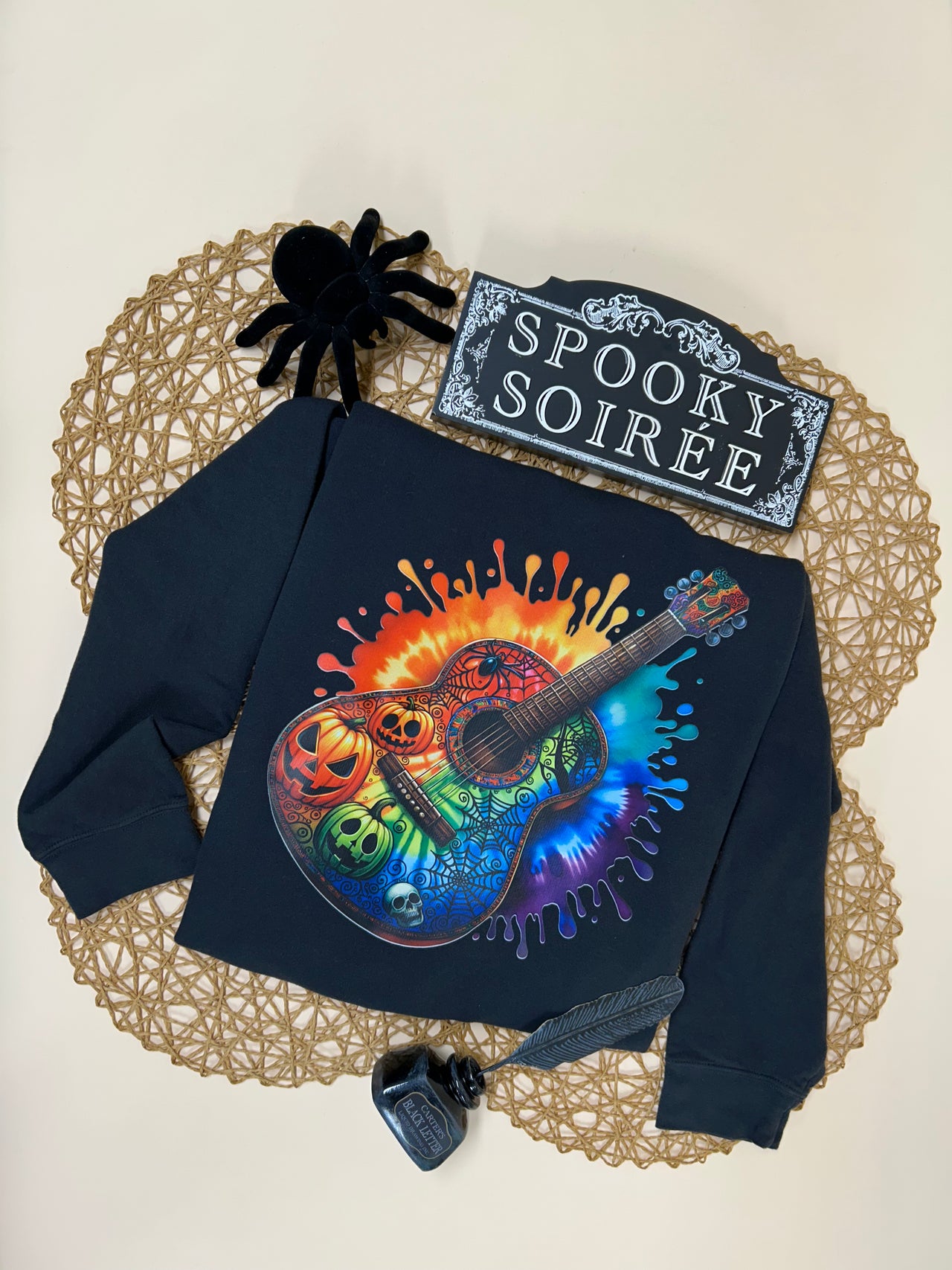 Halloween notes crew neck
