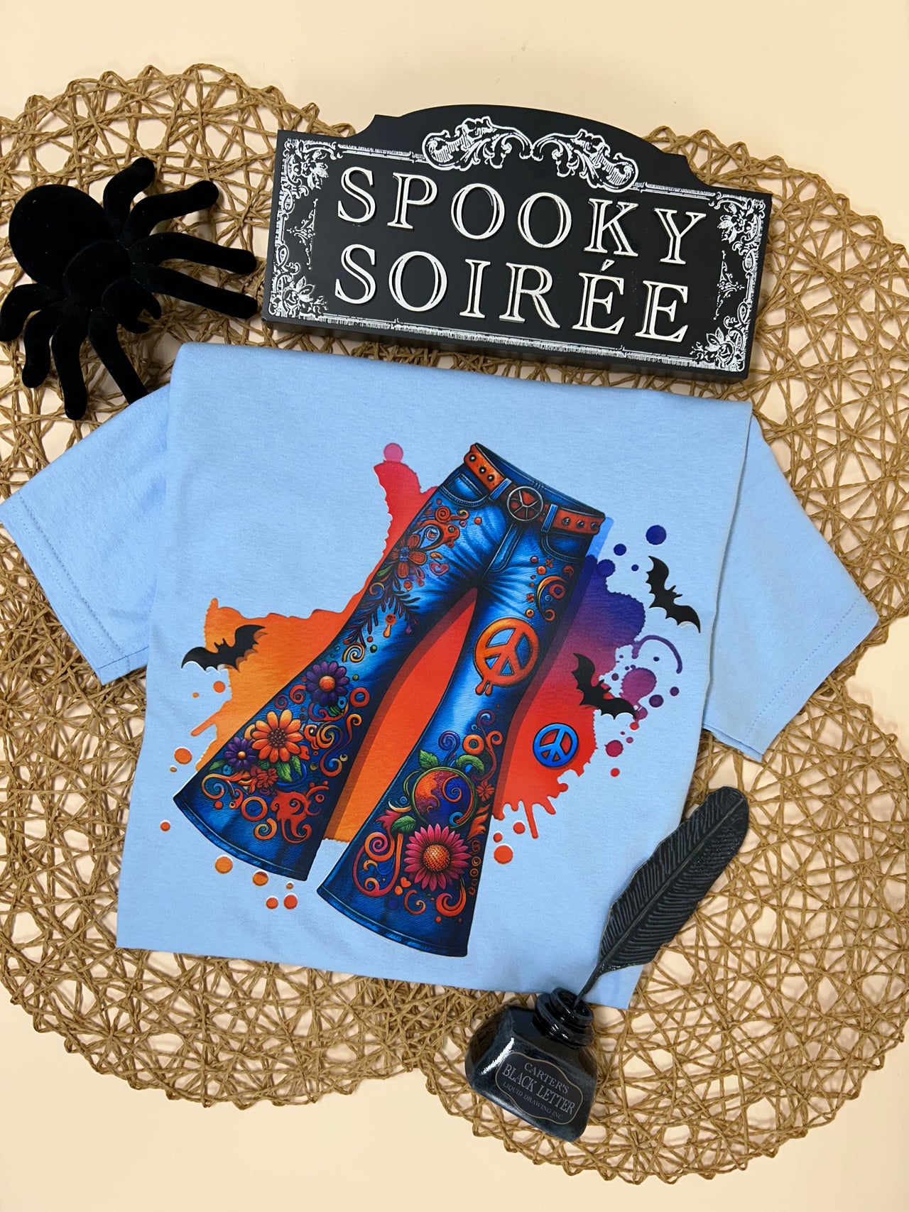 Groovy jeans tee