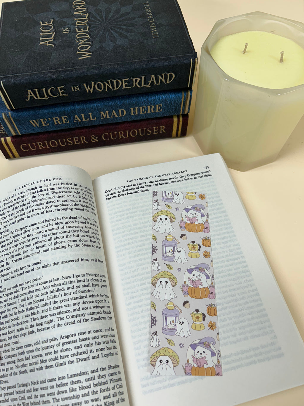 Cute ghouls bookmark