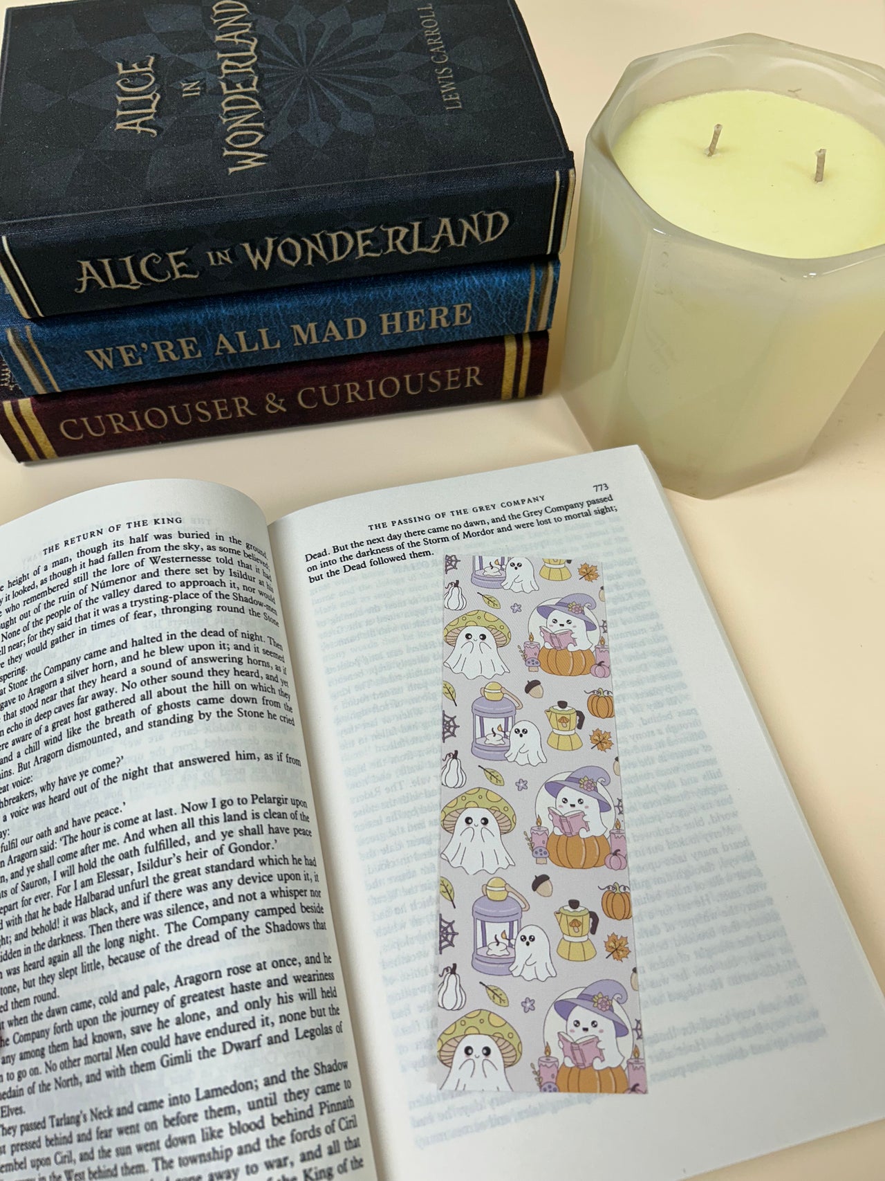 Cute ghouls bookmark