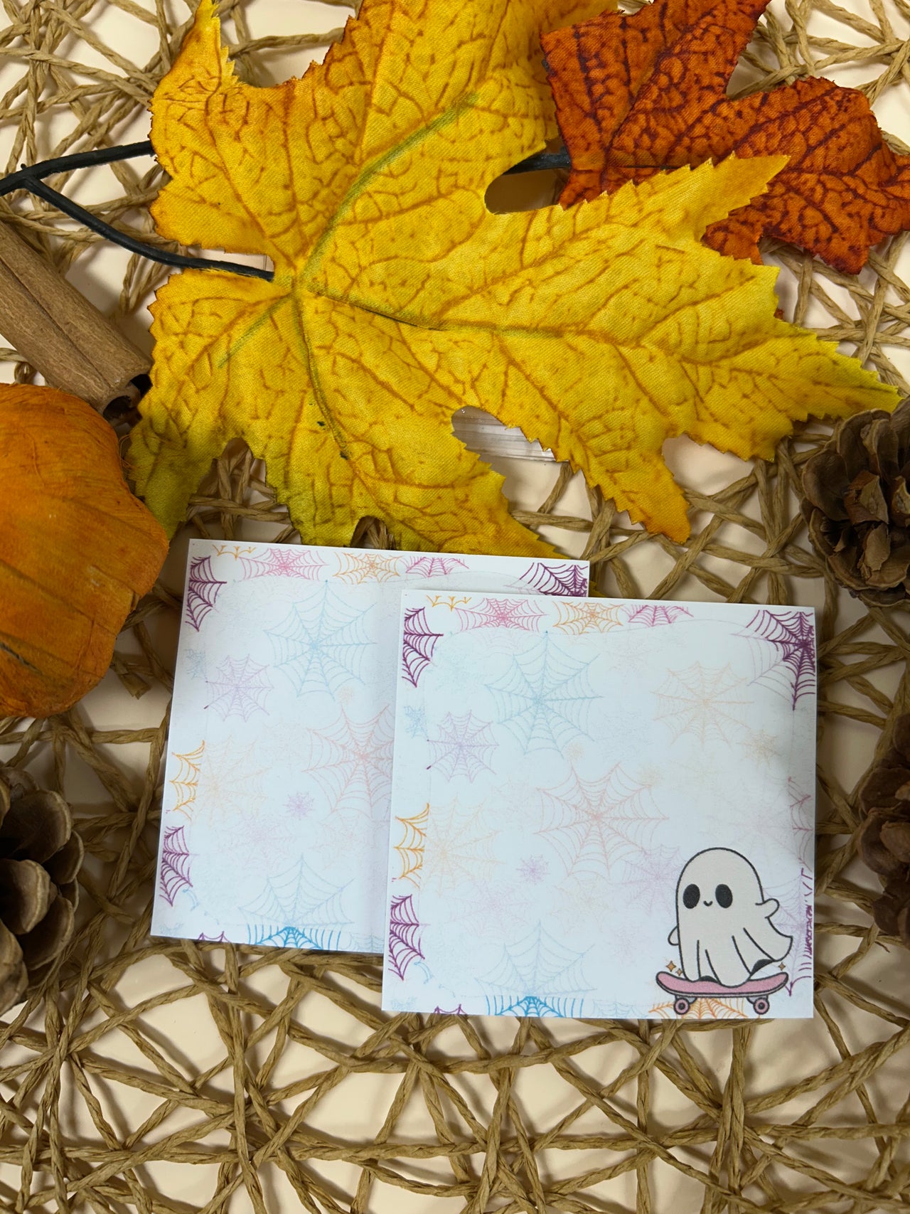 Boo skate sticky note