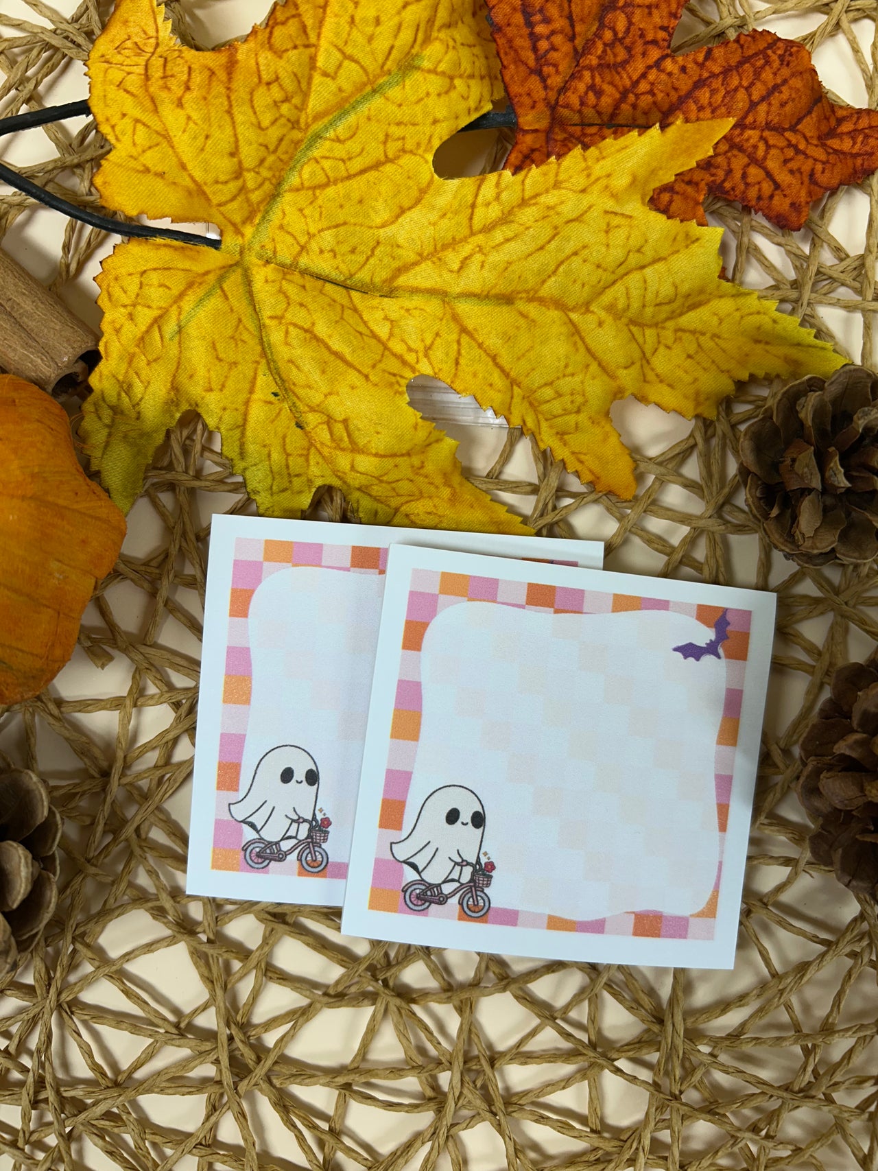 Boo-cycle sticky note