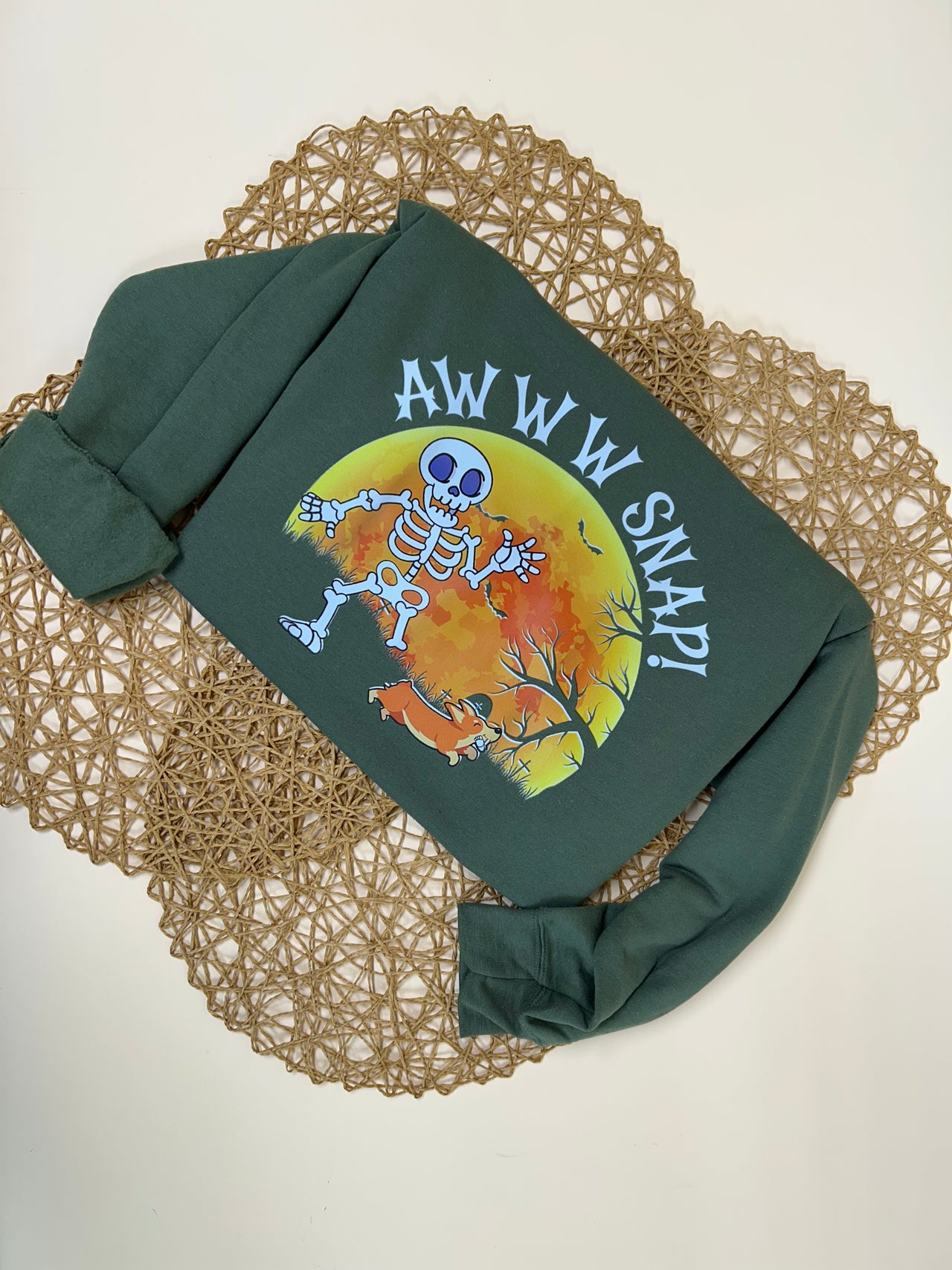 Aww snap crewneck