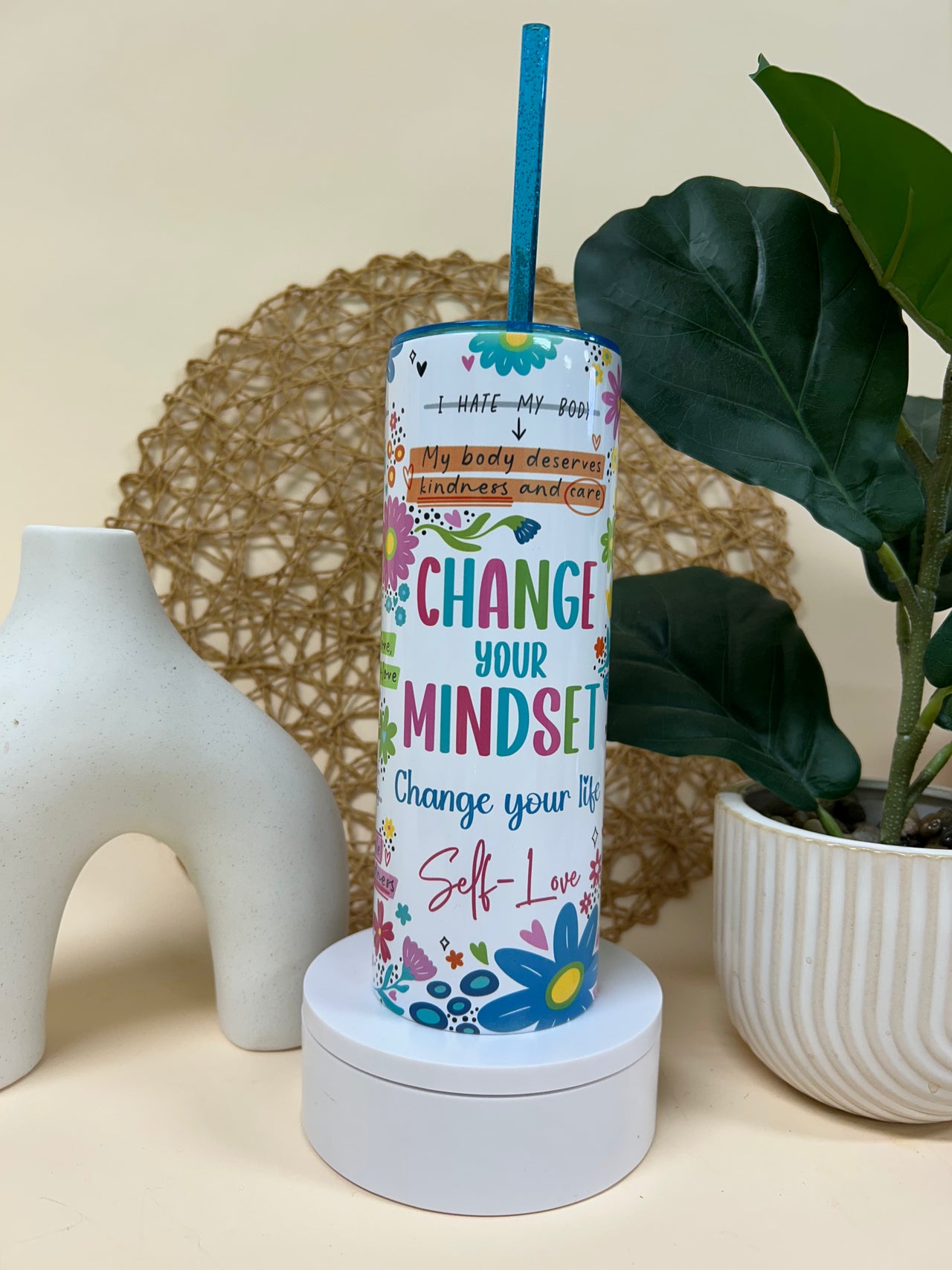 Change your mindset tumbler