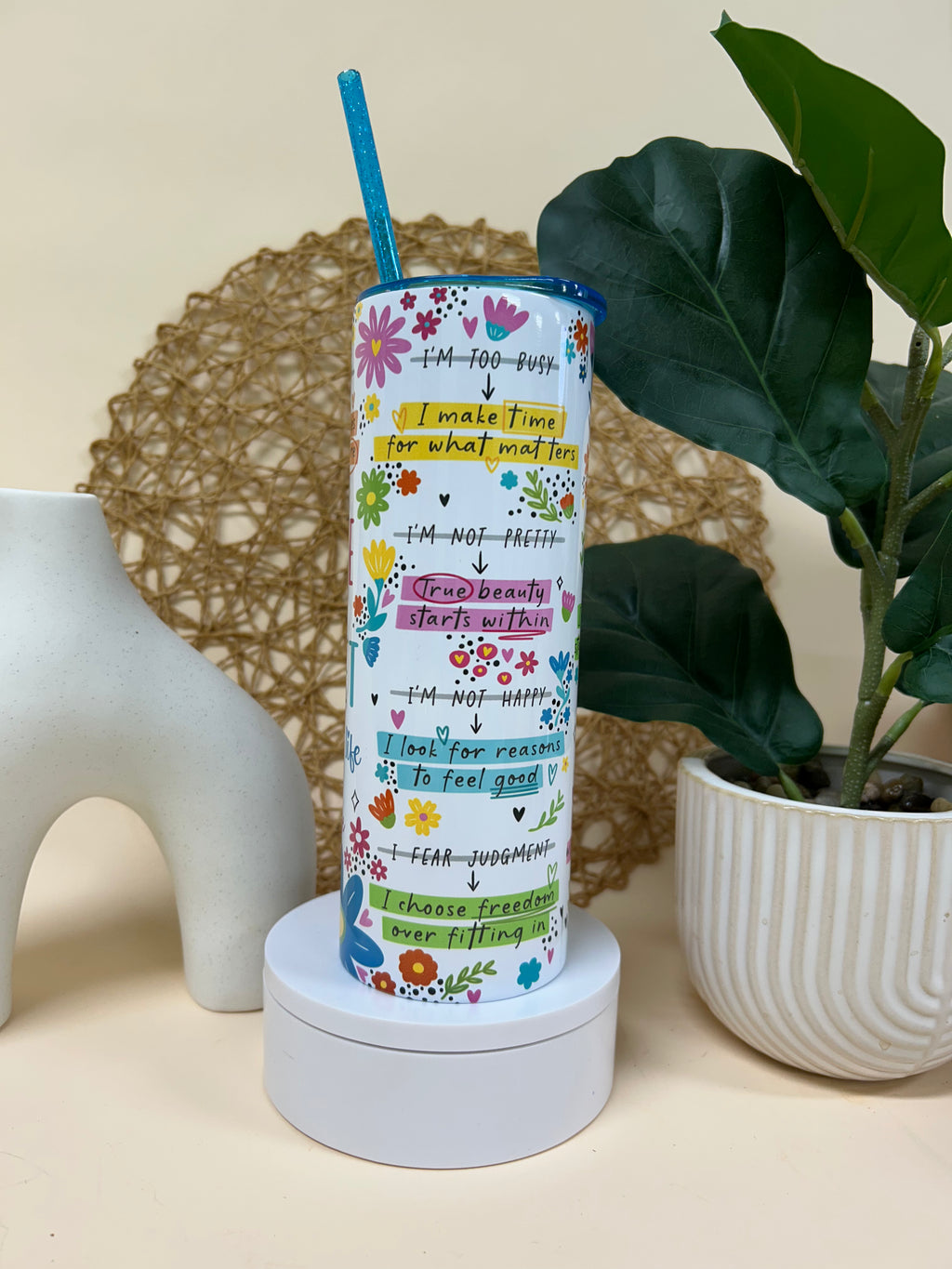 Change your mindset tumbler