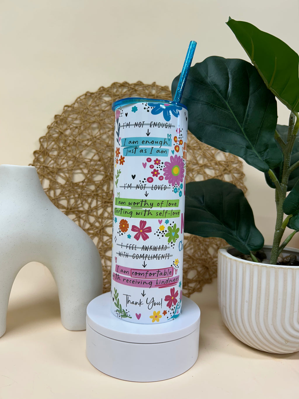 Change your mindset tumbler