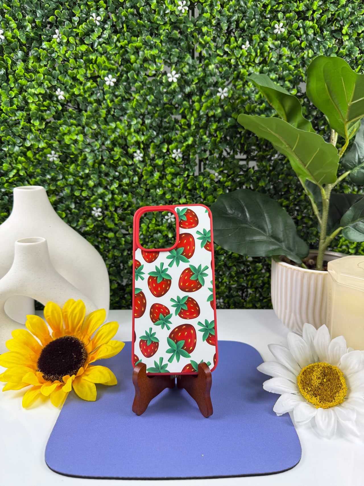Strawberry phone case