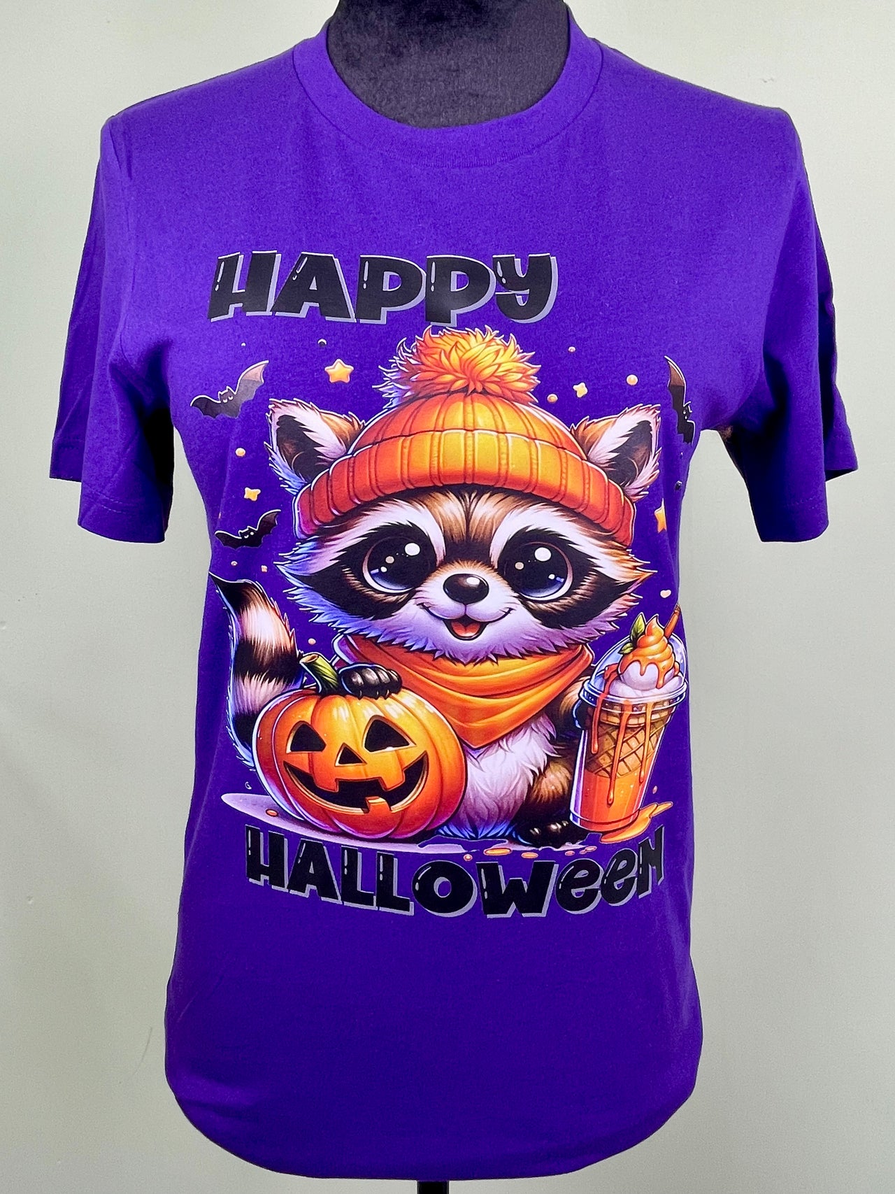 Spooky raccoon tee