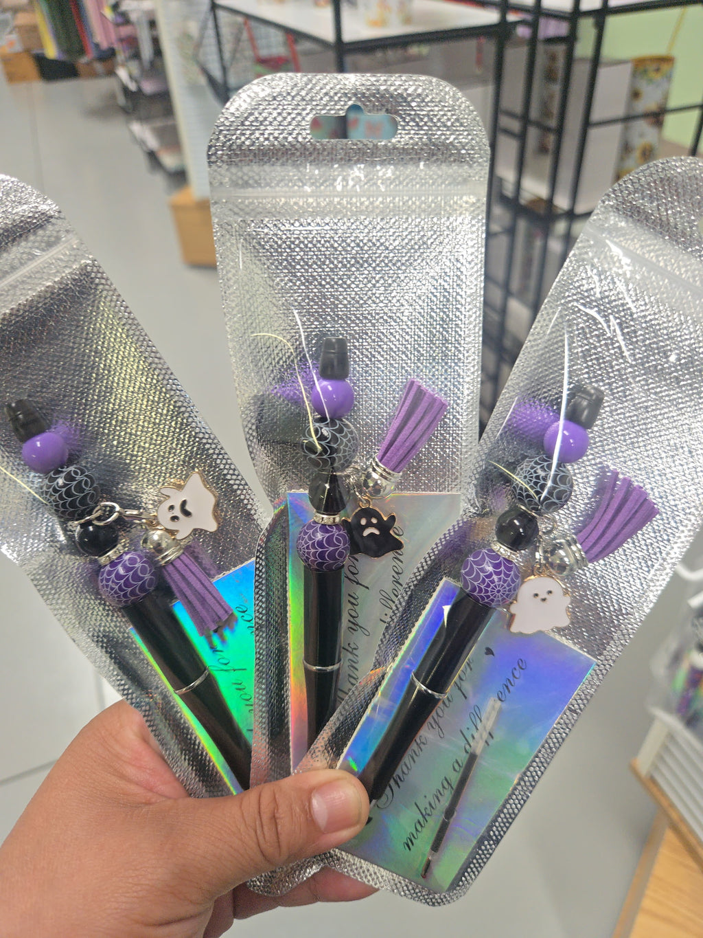 Ghost charm pen